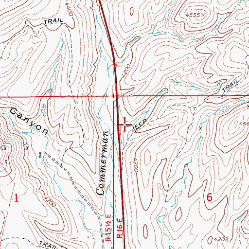 Topographic Map of Scarborough Tank Number Two, AZ