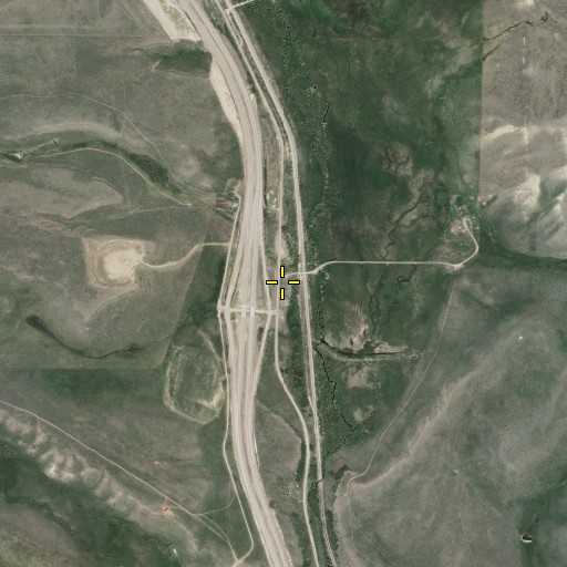 Aerial/Satellite Image of Humphrey, ID