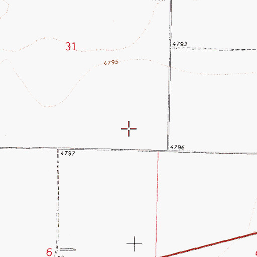 Topographic Map of Little Lost River Valley, ID