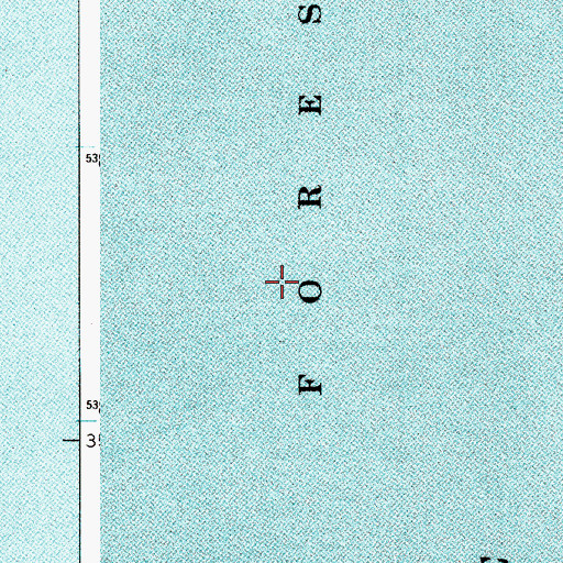 Topographic Map of Priest Lake, ID