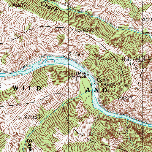 Topographic Map of Sawlog Gulch, ID