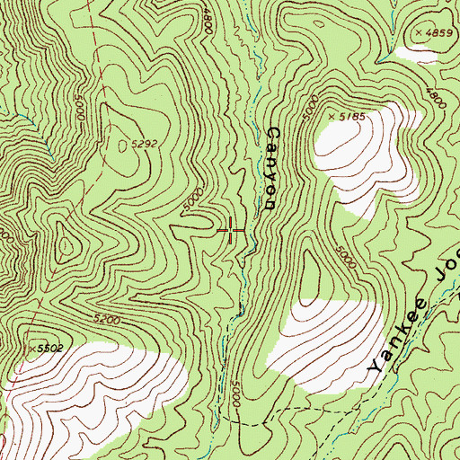 Topographic Map of Storm Canyon Spring, AZ