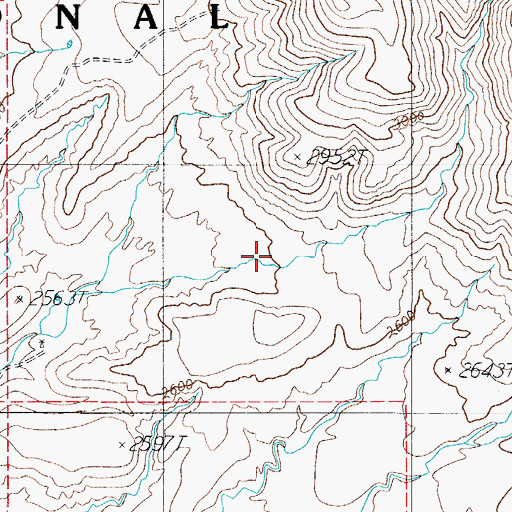 Topographic Map of Tin Shack Spring, AZ