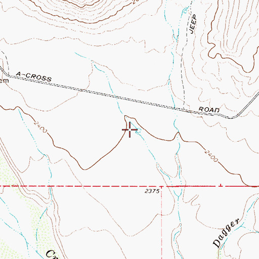 Topographic Map of Tin Tank, AZ