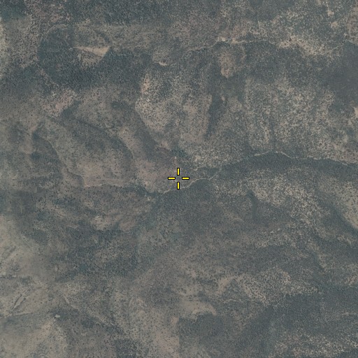 Aerial/Satellite Image of Walnut Spring, AZ
