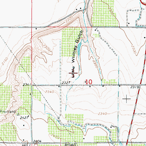 Topographic Map of Surmeier Dam, ID