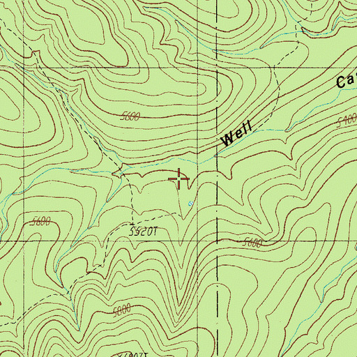 Topographic Map of Well Camp Tank, AZ