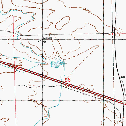 Topographic Map of Taylor Dam, ID