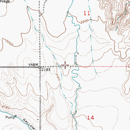 Topographic Map of Scott Creek Dam, ID