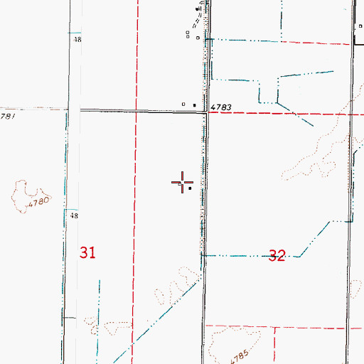 Topographic Map of Level (historical), ID