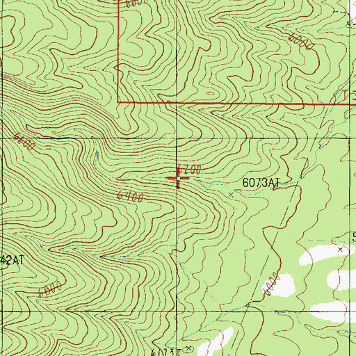 Topographic Map of Dog Canyon, AZ