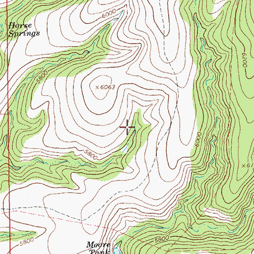 Topographic Map of CC Tank, AZ
