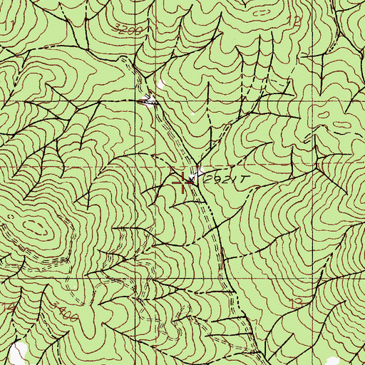 Topographic Map of Benson Hill, ID
