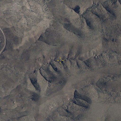 Aerial/Satellite Image of Cement Spring, AZ