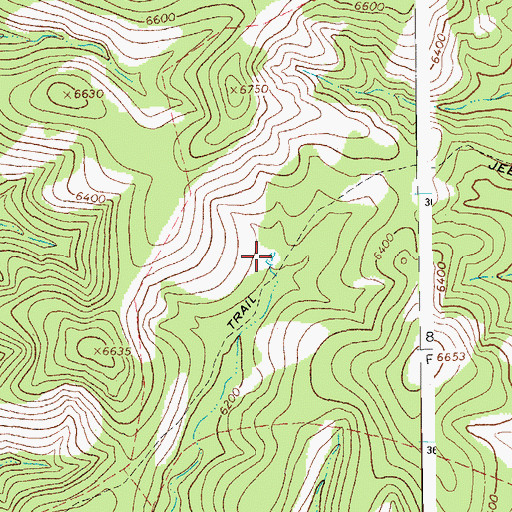 Topographic Map of Corner Tank, AZ