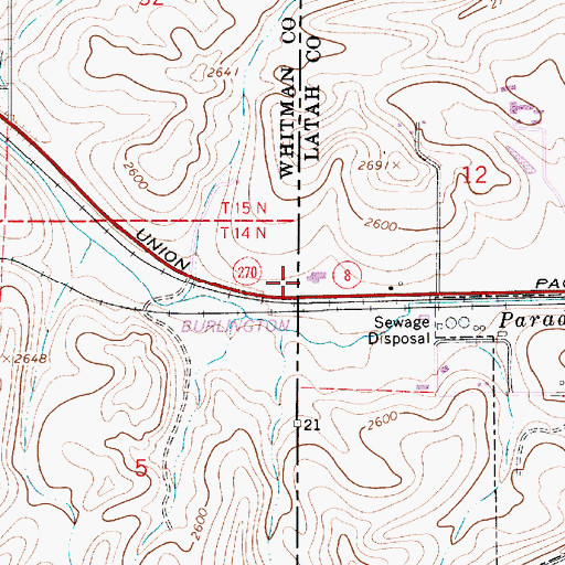 Topographic Map of Appaloosa Horse Club and Museum, ID