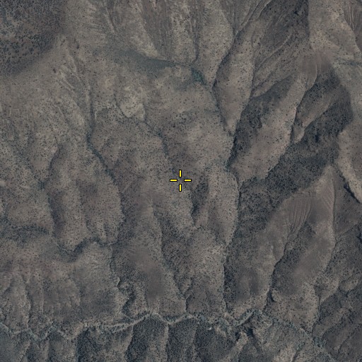 Aerial/Satellite Image of Divide Spring, AZ