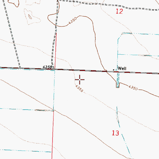Topographic Map of Van Tassel Wildlife Habitat Area North, ID