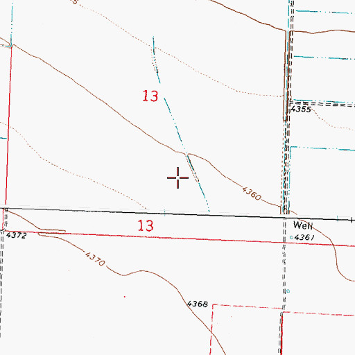 Topographic Map of Van Tassel Wildlife Habitat Area South, ID