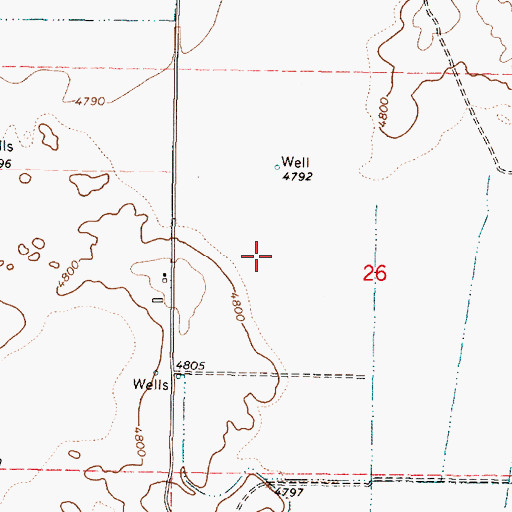 Topographic Map of Jefferson County, ID