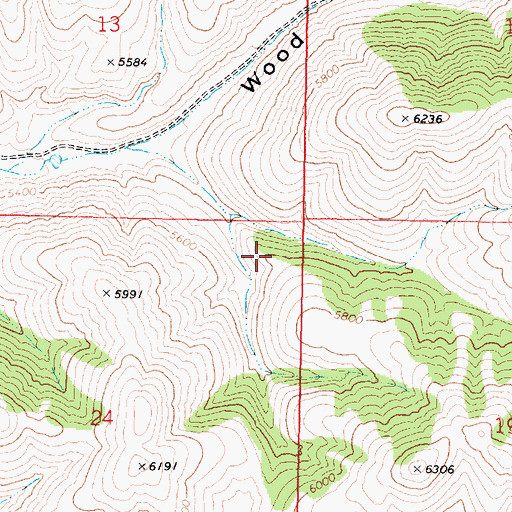 Topographic Map of Oneida County, ID