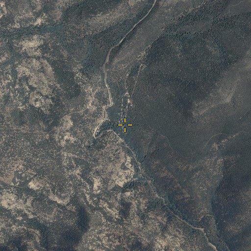 Aerial/Satellite Image of Granville Campground, AZ