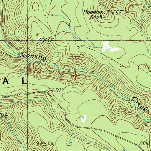 Topographic Map of Gravel Pit Tank, AZ