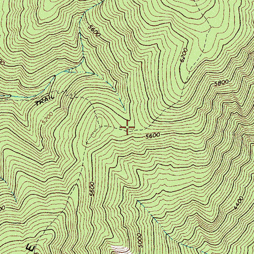Topographic Map of Pettibone Ridge, ID