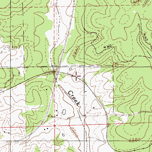 Topographic Map of Cornell Station, ID