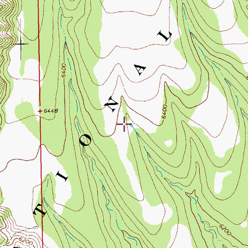 Topographic Map of Mesa Tank, AZ