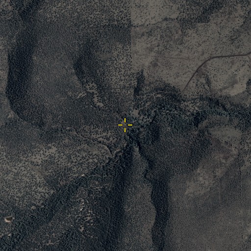 Aerial/Satellite Image of Moore Spring, AZ