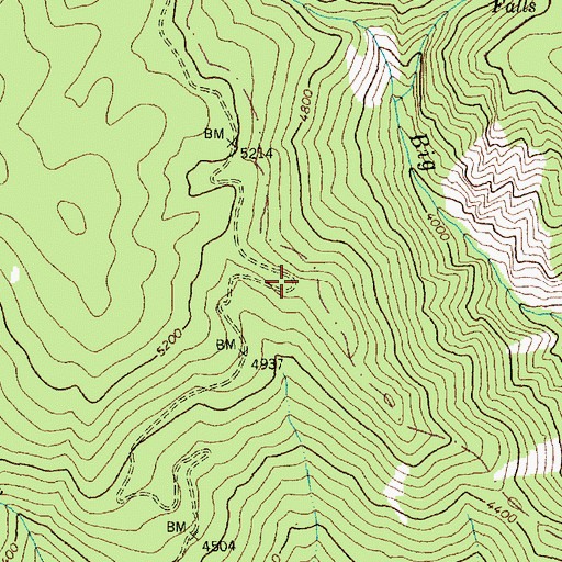 Topographic Map of Vitta Point, ID