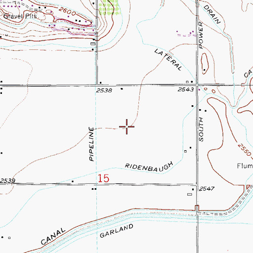 Topographic Map of Victory Charter School, ID