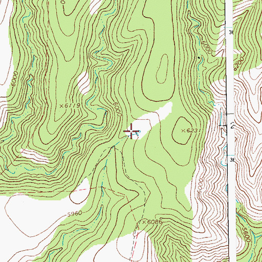 Topographic Map of Rough Ridge Tank, AZ