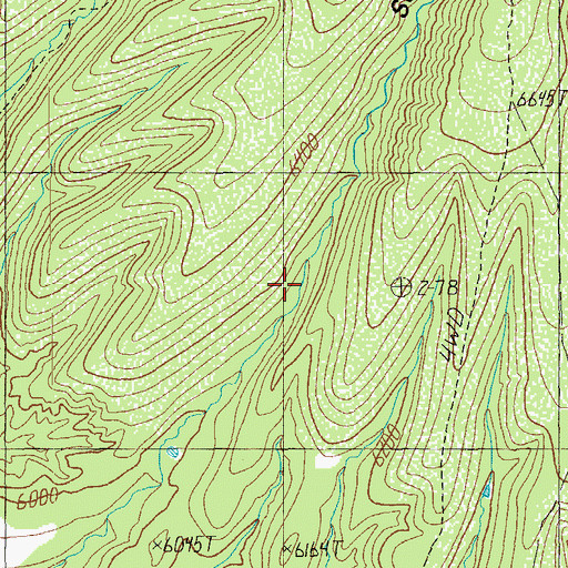 Topographic Map of Squirrel Tank, AZ