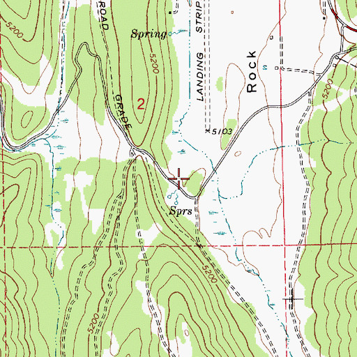 Topographic Map of McCall Seventh-Day Adventist Christian School, ID