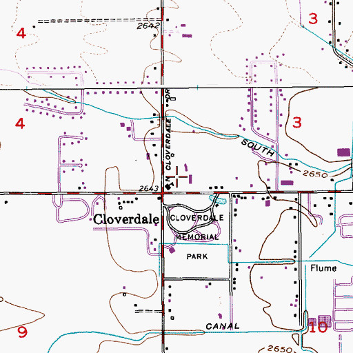 Topographic Map of Maranatha Christian School, ID