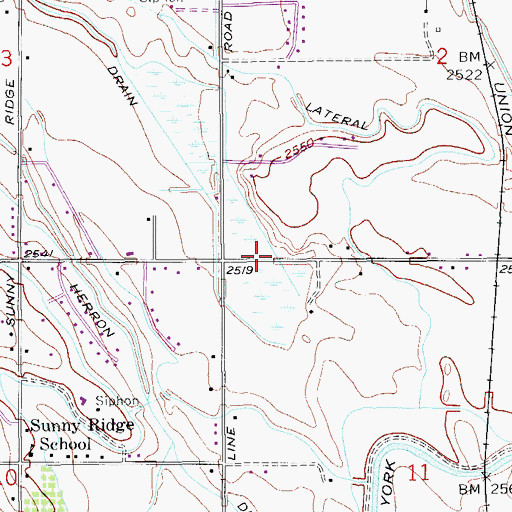 Topographic Map of Nampa Hatchery, ID