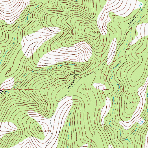 Topographic Map of Summit Spring, AZ