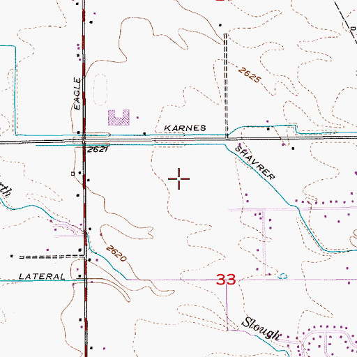 Topographic Map of Pioneer School of the Arts, ID