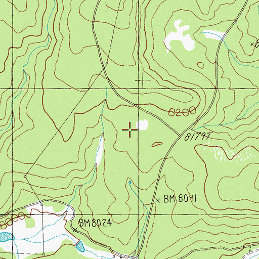 Topographic Map of Tutt Cienega, AZ