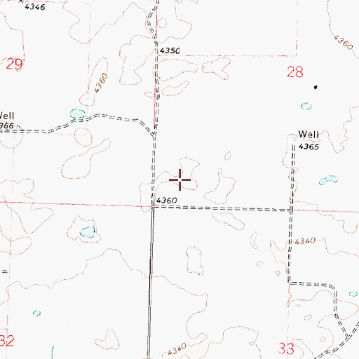 Topographic Map of Sikes Act Wildlife Habitat Area, ID