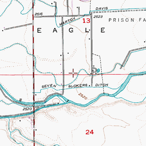 Topographic Map of Eagle Hatchery, ID