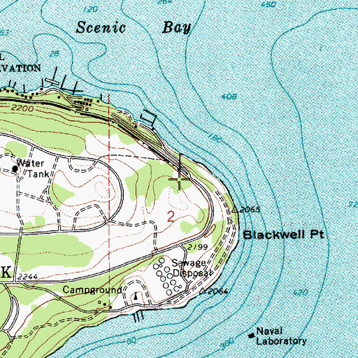 Topographic Map of Farragut Wildlife Management Area, ID