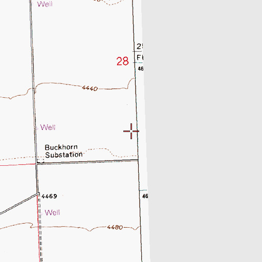 Topographic Map of Golden Valley Wildlife Habitat Areas, ID