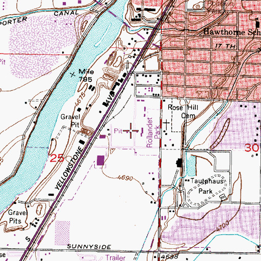 Topographic Map of Development Workshop, Incorporated, ID