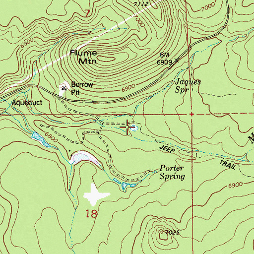 Topographic Map of Morgan Draw Tank, AZ