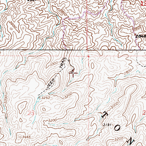 Topographic Map of Alamo Number Two Tank, AZ