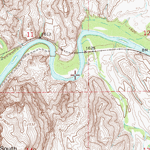 Topographic Map of Donnelly Wash, AZ
