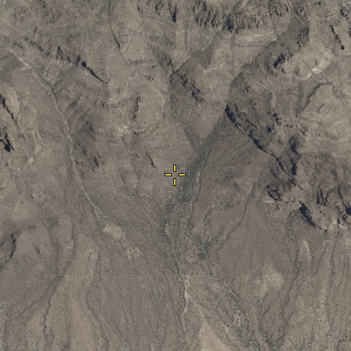 Aerial/Satellite Image of Carney Spring, AZ